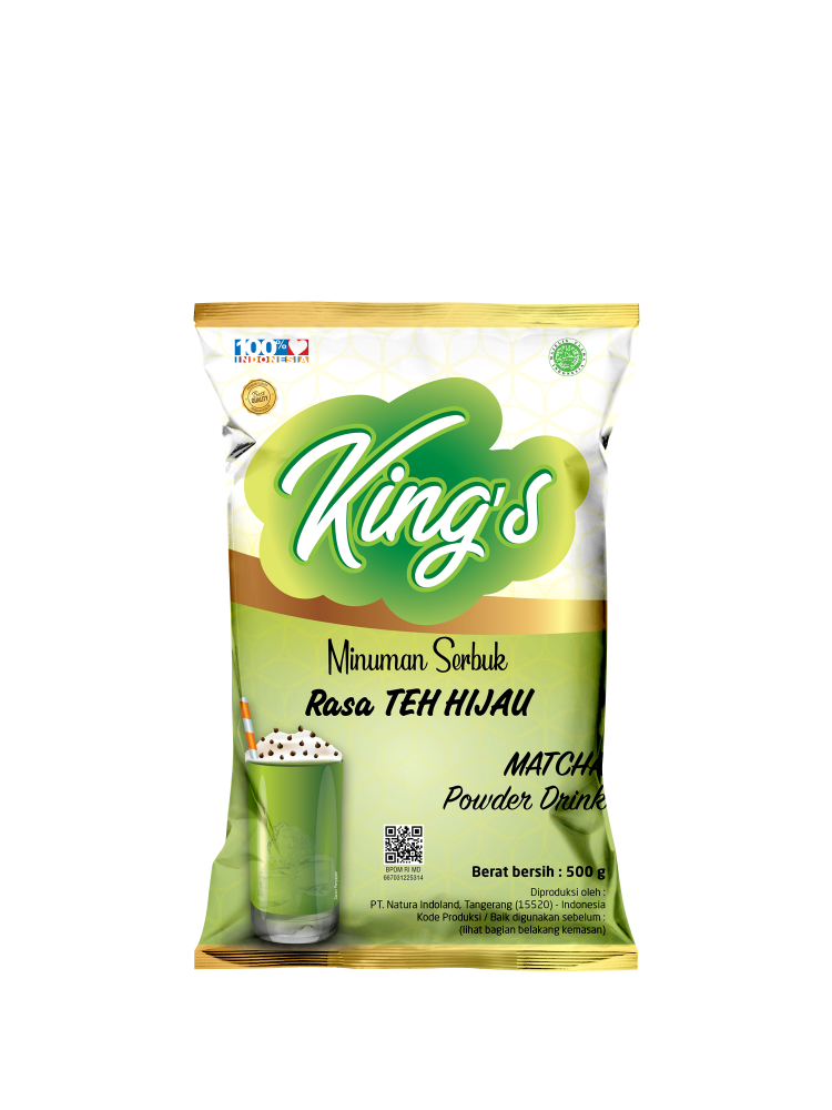 _King's_3DPack 500g_Matcha