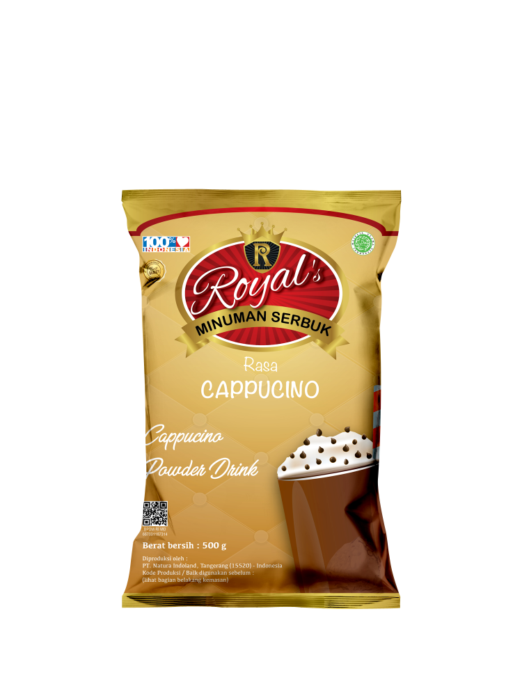 Royal's_3DPack 500g_Cappucino