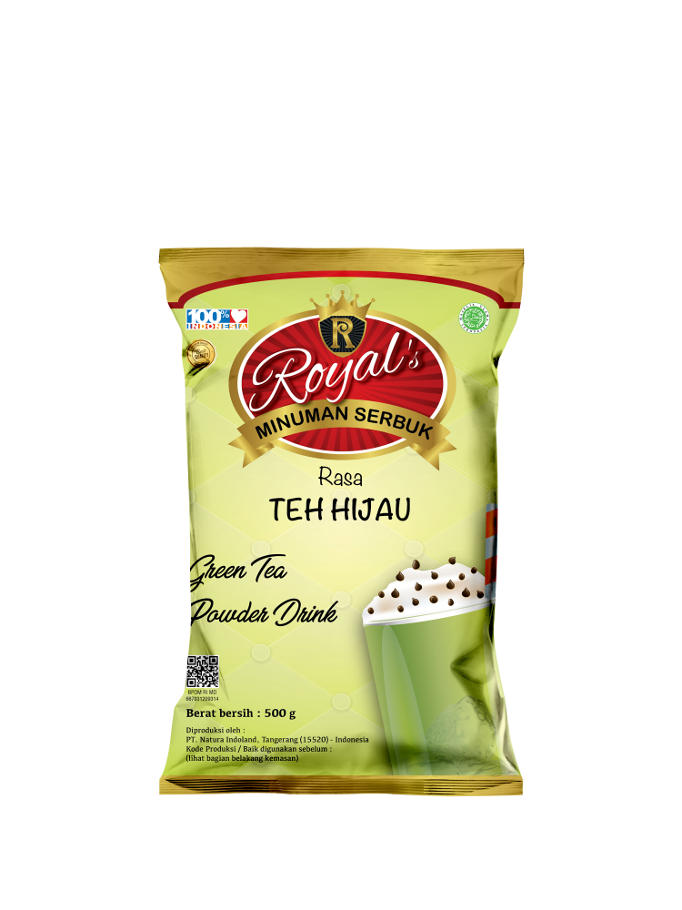 Royal's_3DPack 500g_GreenTea