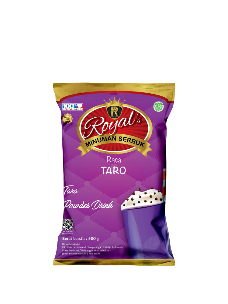 Royal's_3DPack 500g_Taro